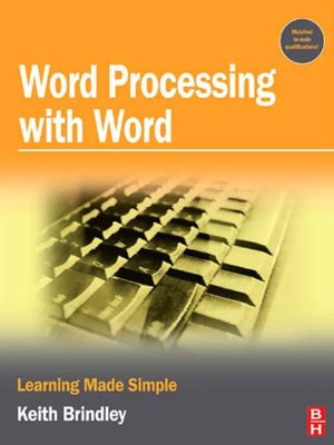 cover image of Word Processing with Word